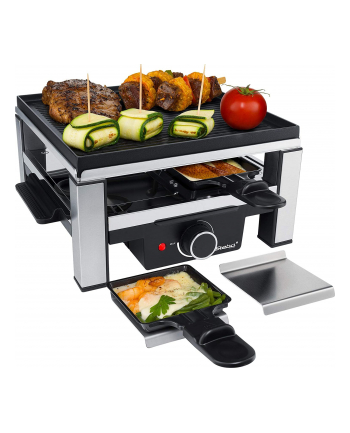 Steba cast raclette RC 104 (black / stainless steel)