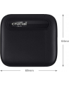 Crucial X6 Portable SSD 2 TB, External SSD (black, USB-C 3.2 (10 Gbit / s)) - nr 11