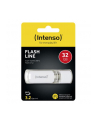 Intenso FLASH LINE 32 GB, USB stick (white, USB-C 3.2 Gen 1) - nr 34