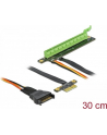 DeLOCK Riser Card PCIe x1> x16 with flexible cable 30cm - nr 4