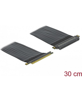 DeLOCK Riser Card PCIe x16> x16 with flexible cable 30cm