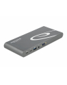 DeLOCK 87772 notebook dock/port replicator Wired Thunderbolt 3 Grey, Docking station - nr 25