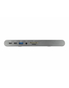 DeLOCK 87772 notebook dock/port replicator Wired Thunderbolt 3 Grey, Docking station - nr 27