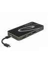 DeLOCK USB Type-C 3.2 docking station (black, 4K HDMI + DP, VGA, USB hub and PD 3.0) - nr 7
