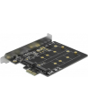 DeLOCK PCI Express x1 card to 2 x internal M.2 Key B, adapter - nr 1