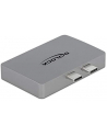 DeLOCK Dual DisplayPort adapter with 4K 60Hz and PD 3.0 for MacBook - nr 1