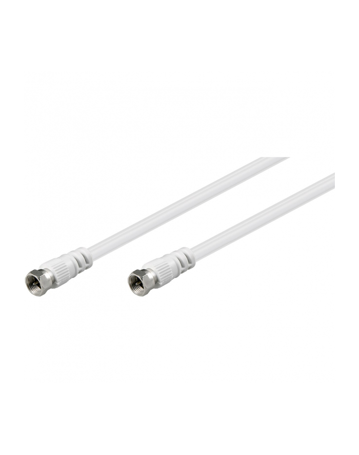 goobay - kabel satelitarny LNB - biały - 1.5m główny