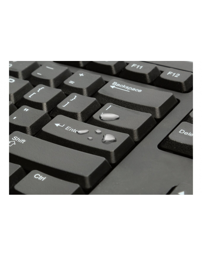 Kensington ValuKeyboard black U/P - 1500109DE - DE główny