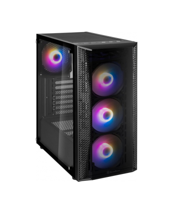 silverstone technology SilverStone SST-FAB1B-PRO, tower case (black, side panel made of tempered glass)