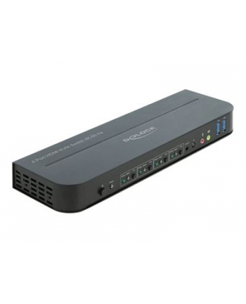 DeLOCK HDMI KVM Switch 4K 60 Hz with USB 3.0 and audio, KVM switch