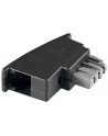 goobay TAE Adapter wtyczka N > RJ11 czarny - (6P4C) - nr 1