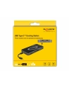 DeLOCK USB Type-C 3.2 docking station (black, 4K HDMI + DP, VGA, USB hub and PD 3.0) - nr 10