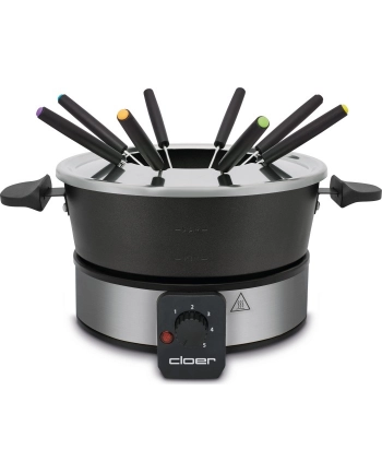 Cloer fondue 6679 1000W bk / sr nr 1
