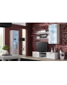 cama meble Szafka RTV SOHO 180 biały/ biały połysk - nr 6
