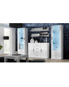 cama meble Witryna SOHO S1 biały/ biały połysk - nr 10
