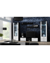 cama meble Witryna SOHO S1 czarny/ biały połysk - nr 10