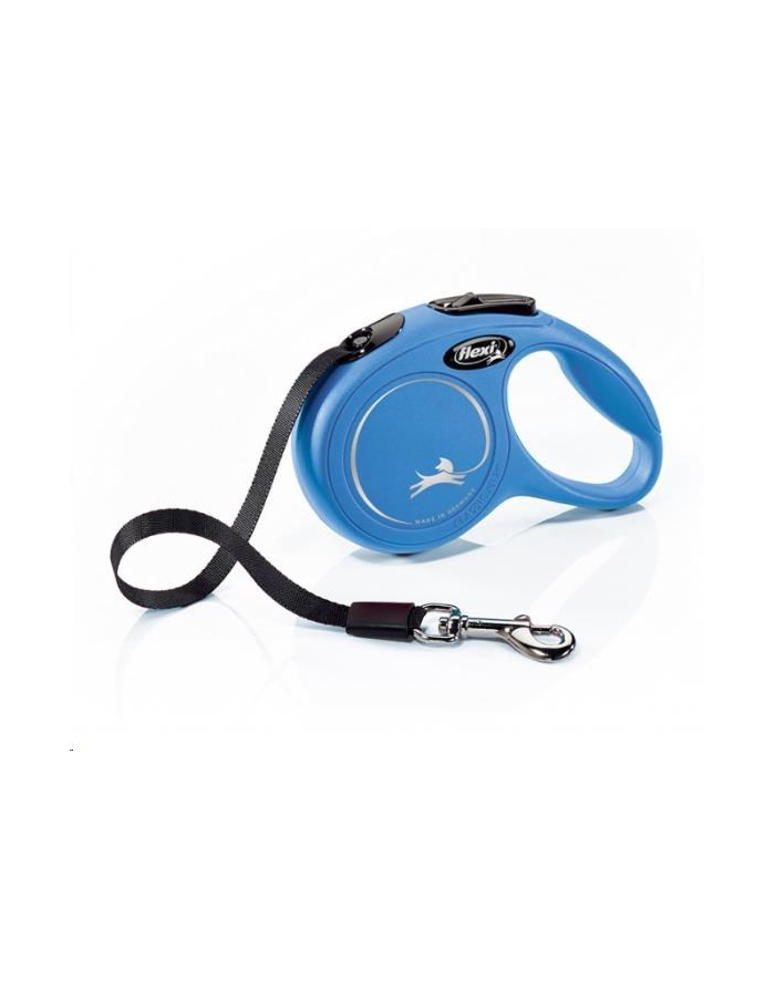 flexi Smycz NEW CLASSIC XS taśma -3m -do 12kg niebieski główny