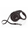 flexi Smycz NEW CLASSIC M taśma czarny -5m -do 25kg - nr 1