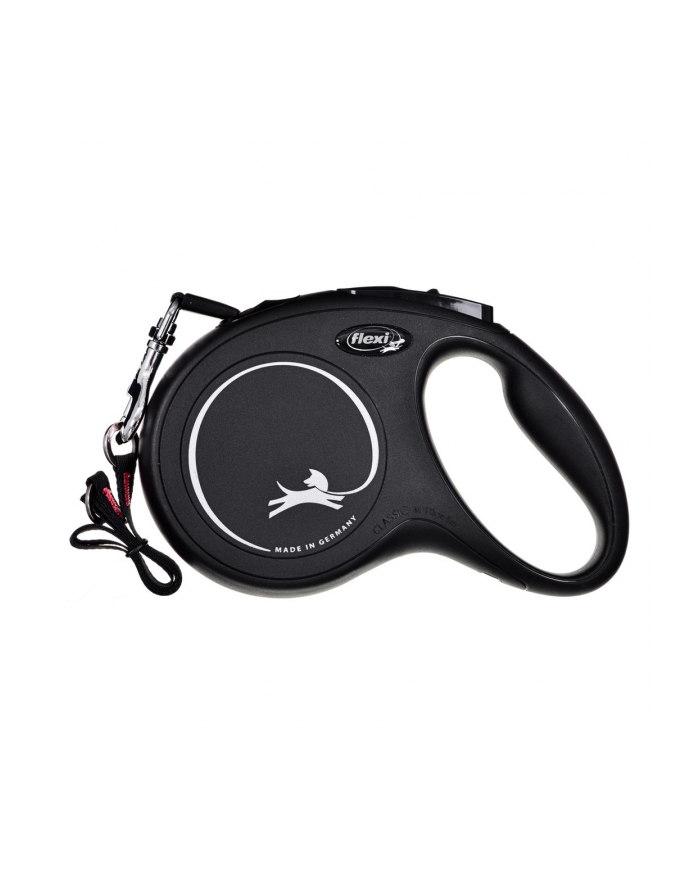 flexi Smycz NEW CLASSIC M taśma czarny -5m -do 25kg główny