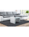 cama meble Stolik/ława TESS 60 biały/ szary połysk - nr 2