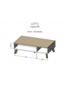 cama meble Zestaw LOTTA 2 (KOM1502D3S+ KOM1102D4S+WIT+ ŁAW110) - nr 10