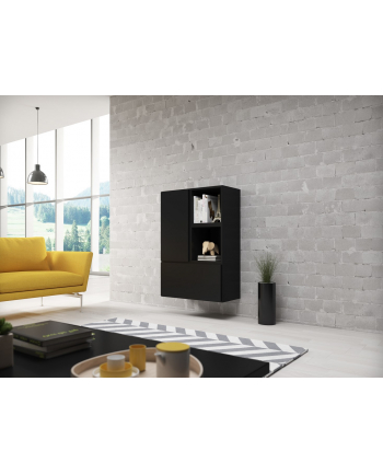 cama meble Zestaw ROCO 17 (2xRO3 + 2xRO6) czarny/czarny/czarny nr 1