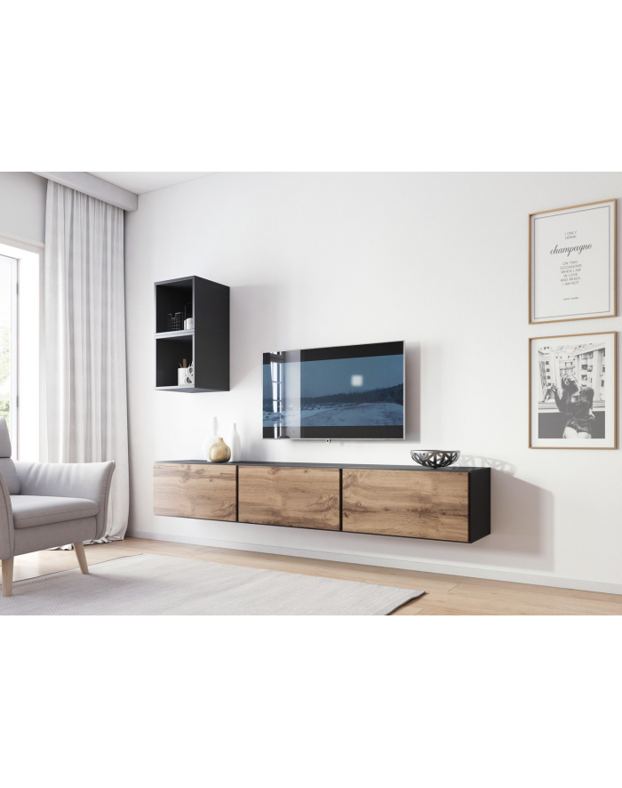 cama meble Zestaw ROCO 7 (3xRO3 + 2xRO6) antracyt/ wotan główny