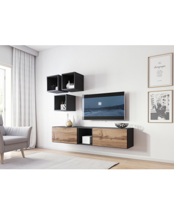 cama meble Zestaw ROCO 8 (2xRO3 + 4xRO6) antracyt/ wotan nr 2