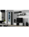 cama meble Zestaw SOHO 7 (RTV140 + Wit S1 + Półki) SZ/BI POŁ - nr 1