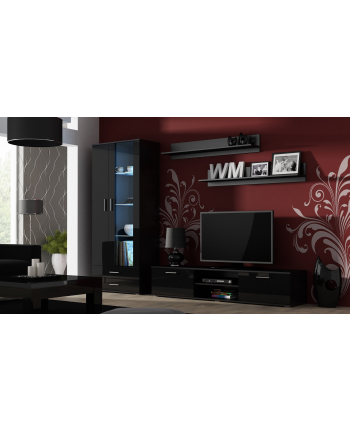 cama meble Zestaw SOHO 8 (RTV180 + Wit S6 + Półki) CZ/CZ POŁ nr 1