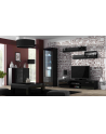 cama meble Szafka RTV SOHO 180 czarny/ czarny połysk - nr 17
