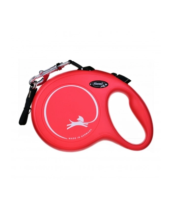 flexi Smycz NEW CLASSIC L taśma czerwony -8m -do 50kg nr 1