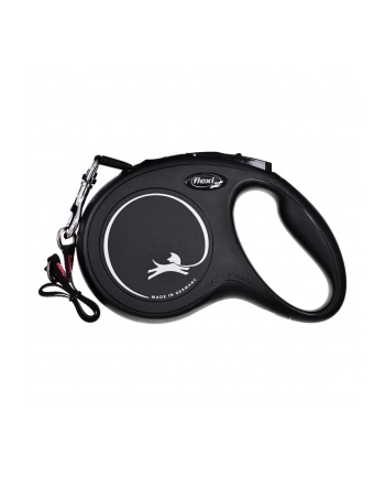 flexi Smycz NEW CLASSIC M taśma czarny -5m -do 25kg nr 1