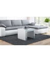 cama meble Stolik/ława TESS 60 biały/ szary połysk - nr 1