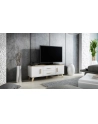 cama meble RTV LOTTA 140 2D2S biały+ dąb sonoma - nr 6