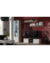 cama meble Szafka RTV SOHO 140 dąb sonoma/ biały połysk - nr 5