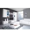 cama meble Witryna wisząca SAMBA (Unit 4) biały/biały połysk - nr 8