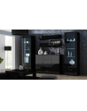 cama meble Witryna SOHO S1 czarny/ czarny połysk - nr 14