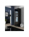 cama meble Witryna SOHO S1 czarny/ czarny połysk - nr 3