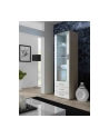 cama meble Witryna SOHO S1 dąb sonoma/ biały połysk - nr 8