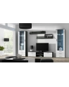 cama meble Witryna SOHO S1 szary/ biały połysk - nr 13