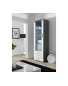 cama meble Witryna SOHO S1 szary/ biały połysk - nr 8