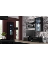cama meble Witryna wisząca SOHO czarny/ czarny połysk - nr 6