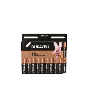 Bateria alkaliczna DURACELL AA/LR6 18szt nr 1