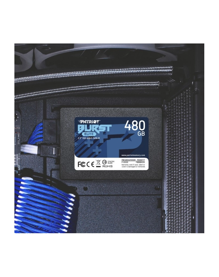 patriot memory Dysk SSD PATRIOT BURST ELITE 480GB SATA 3 25INCH główny