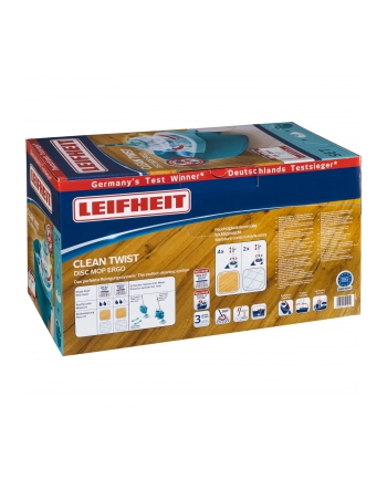 Zestaw Clean Twist Mop Ergo(mop + wiadro + wirówka) Leifheit nr 1