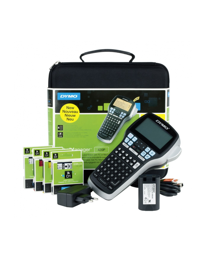 Dymo-drukarka etykiet LM 420P ABC KIT (wersja europejska) główny