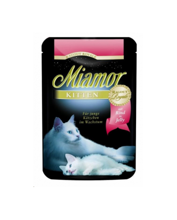 MIAMOR Ragout Royale Kitten wołowina saszetka 100g
