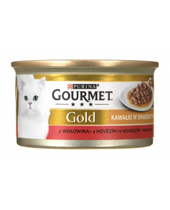 purina nestle GOURMET GOLD Sauce Delights Wołowina 85g