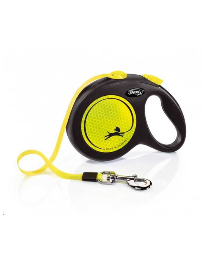 FLEXI Smycz automatyczna NEW NEON L 5 m taśma główny